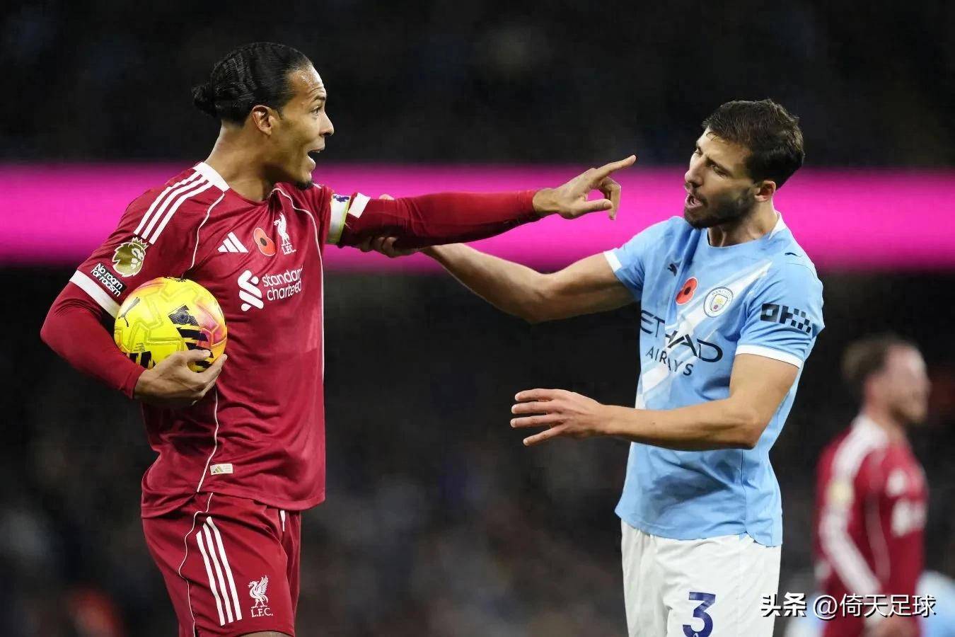 乌克兰力克英格兰，范戴克高光表现