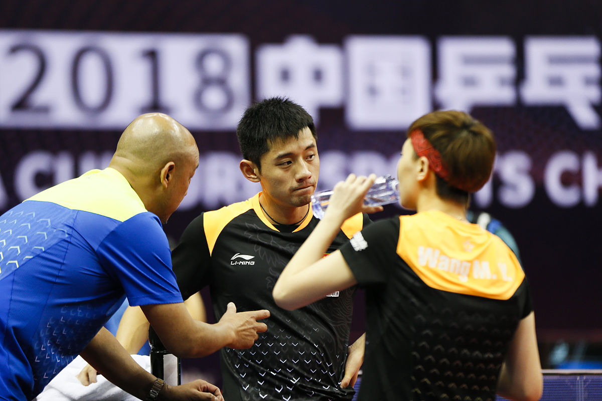 日本队鏖战奥地利队，张继科高光表现